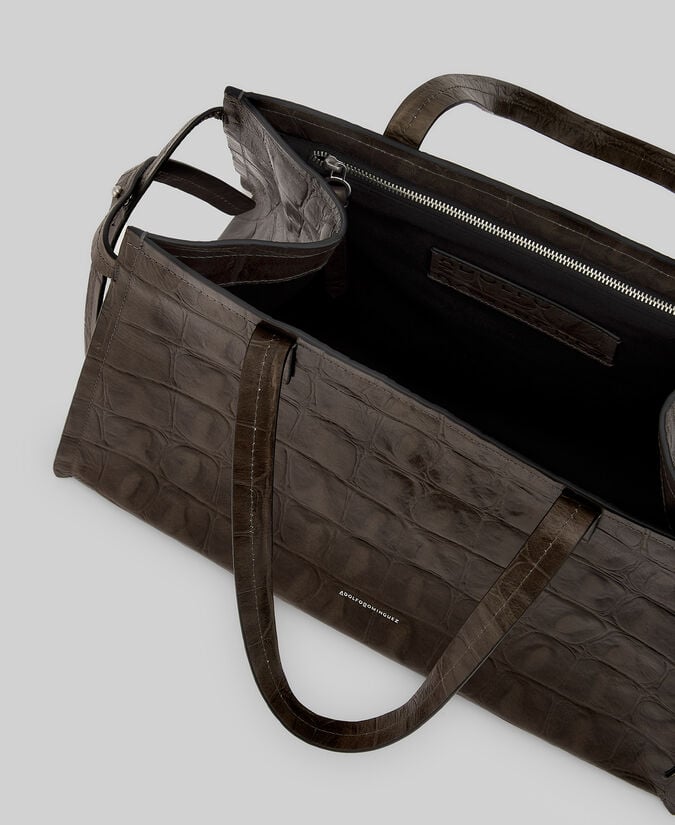 Adolfo Dominguez Bolso Coco Piel Responsable Mujer