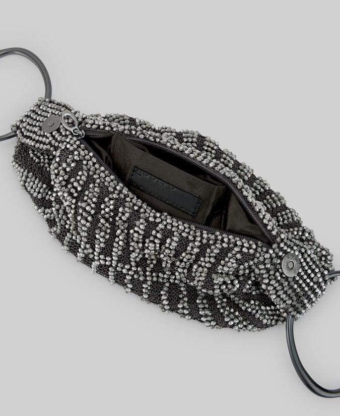 Adolfo Dominguez Bolso De Cóctel Abalorios Mujer