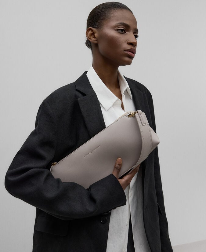 Adolfo Dominguez Bolso De Hombro Extra Largo Mujer