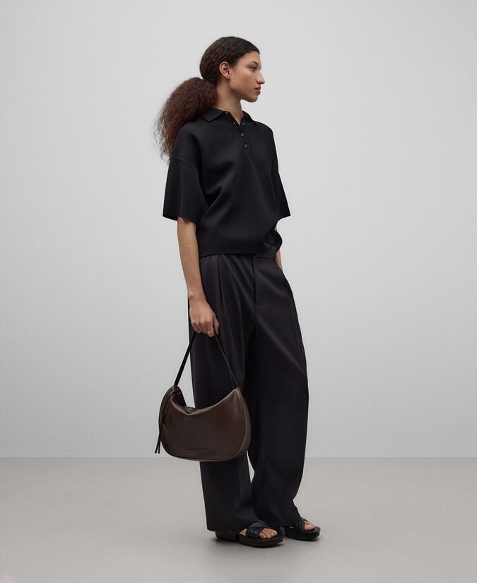 Adolfo Dominguez Bolso Mediano Piel No Piel Mujer