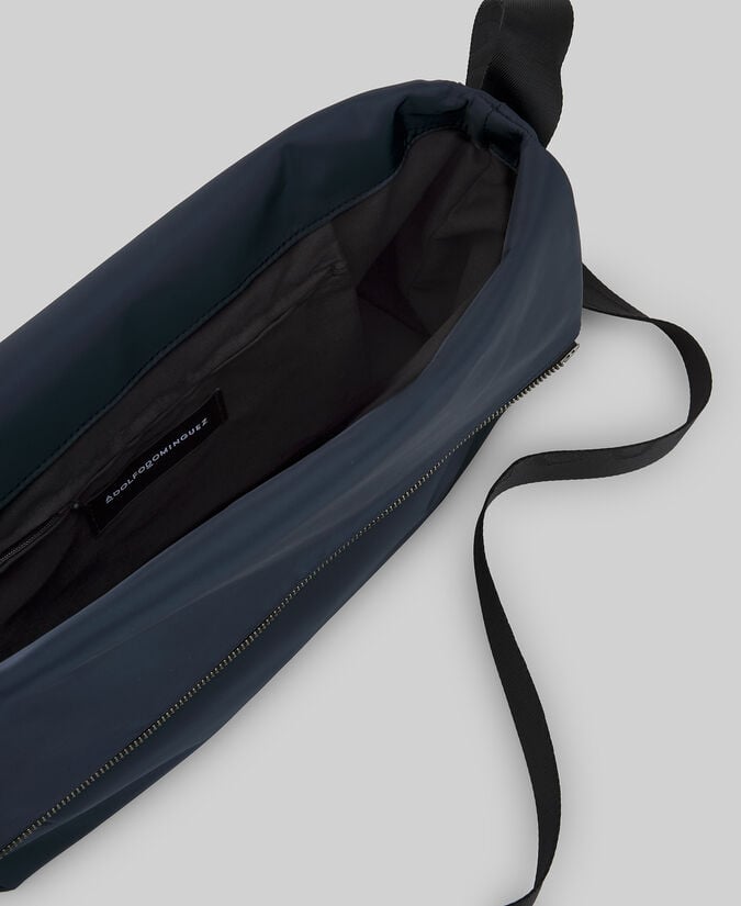 Adolfo Dominguez Bolso Messenger Con Solapa Hombre