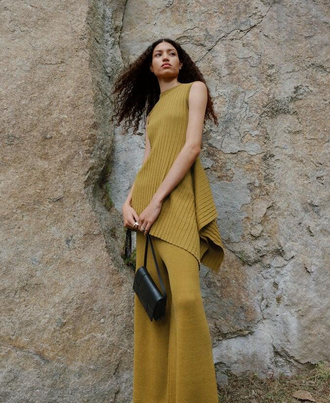 Adolfo Dominguez Bolso Mini Trenzado Piel Mujer