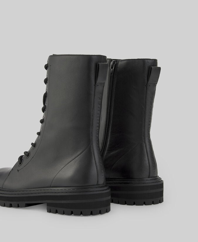 Adolfo Dominguez Bota Militar Piel Mujer