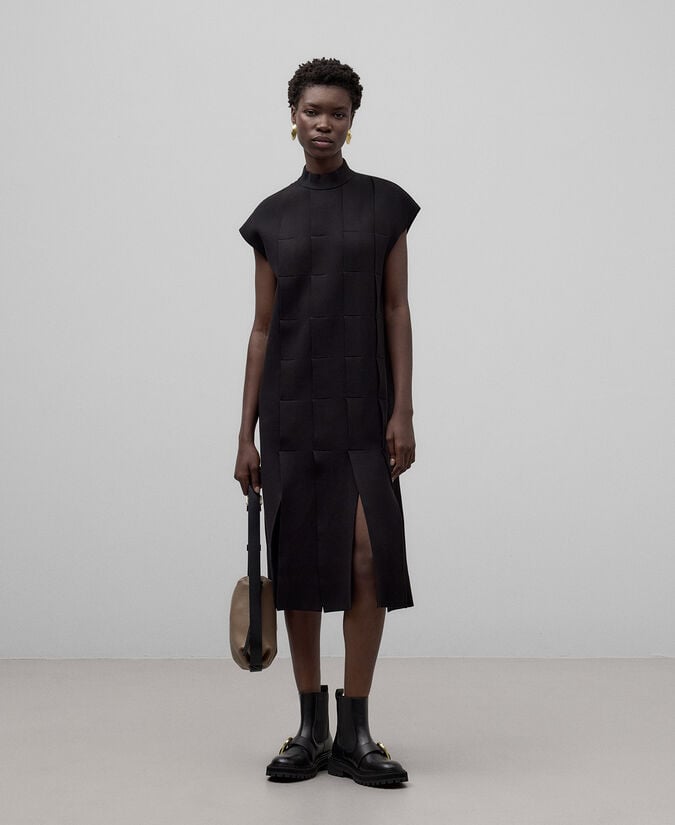 Adolfo Dominguez Botín Piel Hebilla Mujer