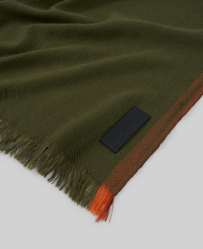 Adolfo Dominguez Bufanda Caqui Hombre