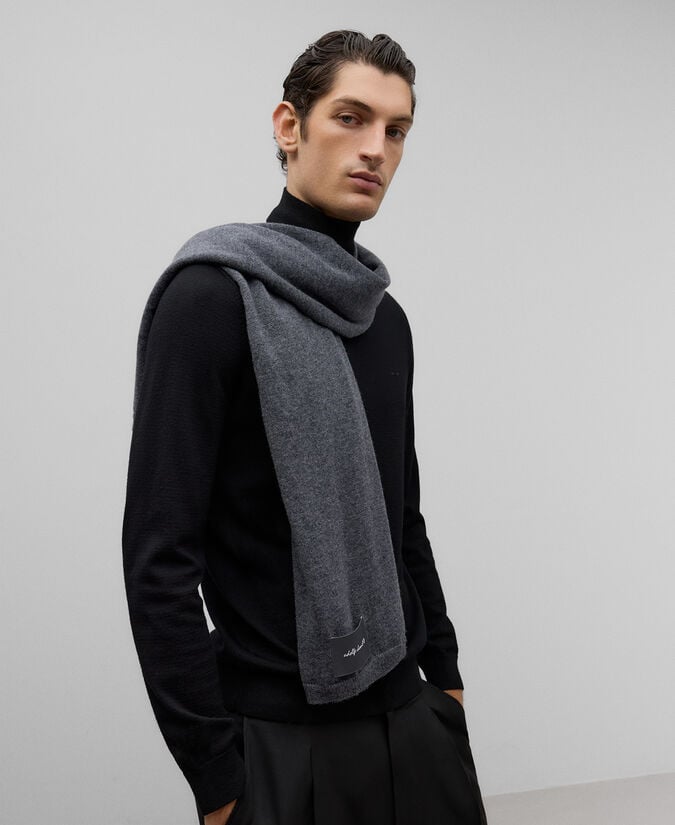 Adolfo Dominguez Bufanda Lana Merino Hombre