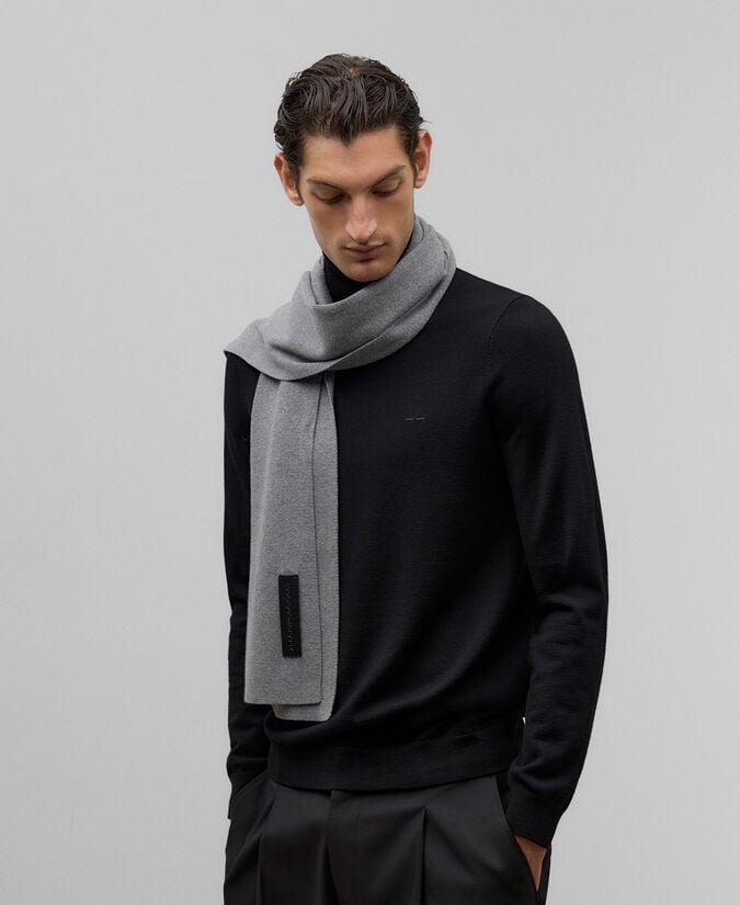 Adolfo Dominguez Bufanda Lisa Algodón Hombre