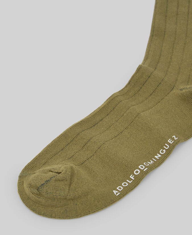 Adolfo dominguez Calcetines canalé hombre