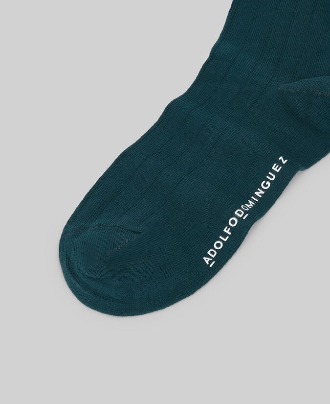 Adolfo dominguez Calcetines canalé hombre