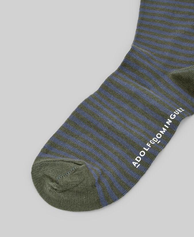 Adolfo dominguez Calcetines rayas bicolor hombre
