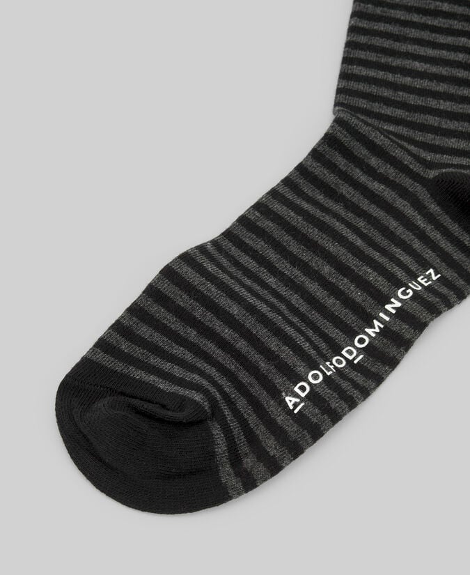 Adolfo dominguez Calcetines rayas bicolor hombre