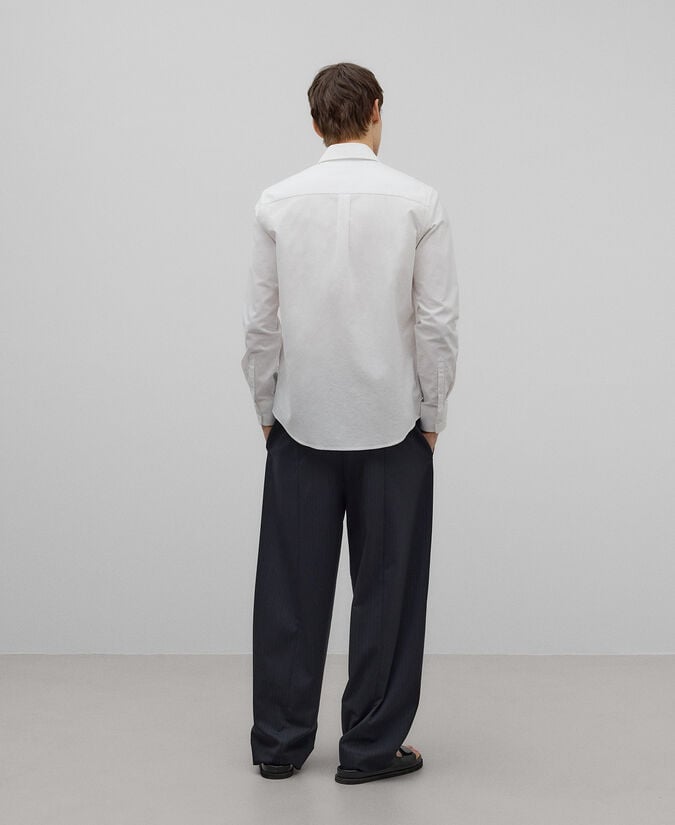 Adolfo Dominguez Camisa Oxford Algodón Hombre