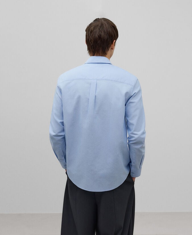 Adolfo Dominguez Camisa Oxford Algodón Hombre