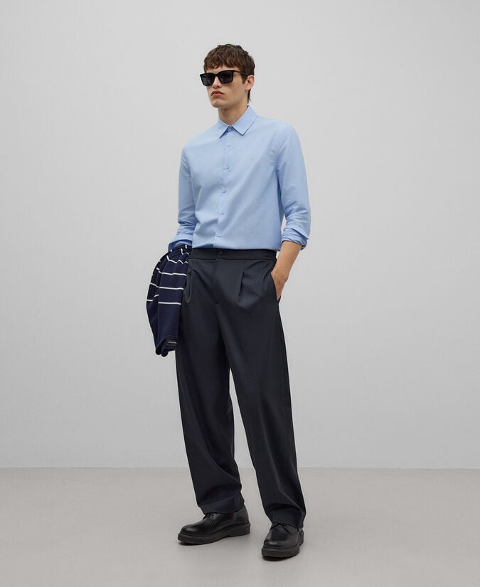 Adolfo dominguez Camisa Oxford algodón hombre