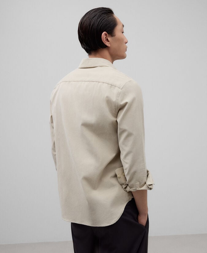 Adolfo Dominguez Camisa Pana Hombre