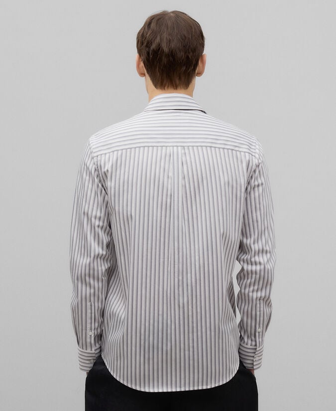 Adolfo Dominguez Camisa Rayas Algodón Hombre