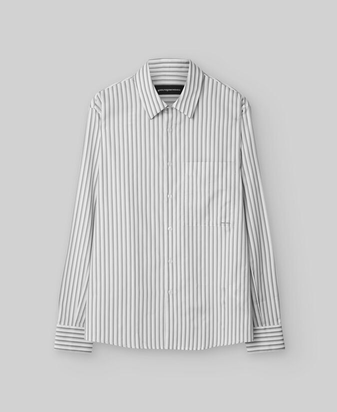 Adolfo Dominguez Camisa Rayas Algodón Hombre