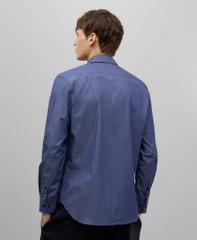 Adolfo Dominguez Camisa Rayas Algodón Hombre