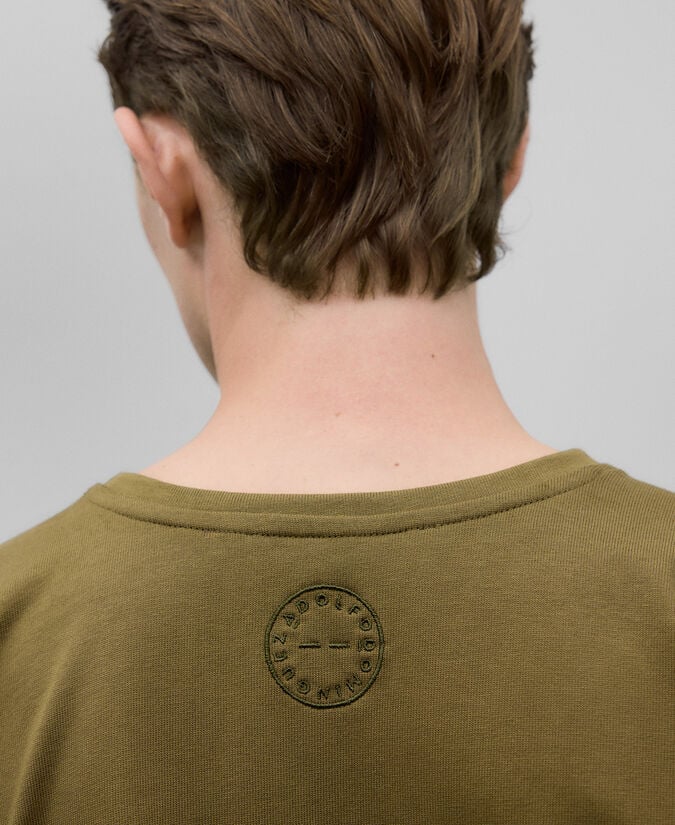 Adolfo Dominguez Camiseta Algodón Boxy Fit Hombre