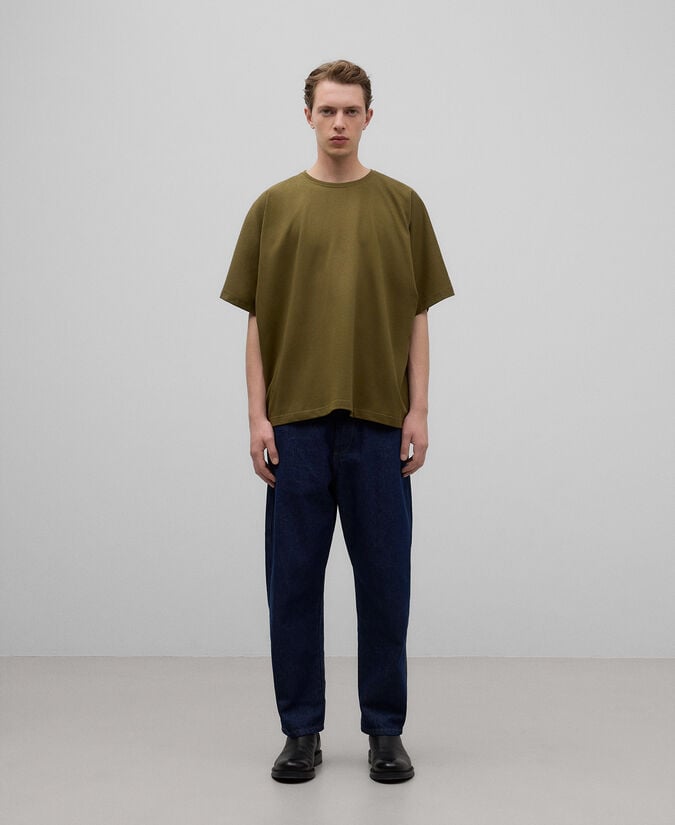Adolfo dominguez Camiseta algodón boxy fit hombre