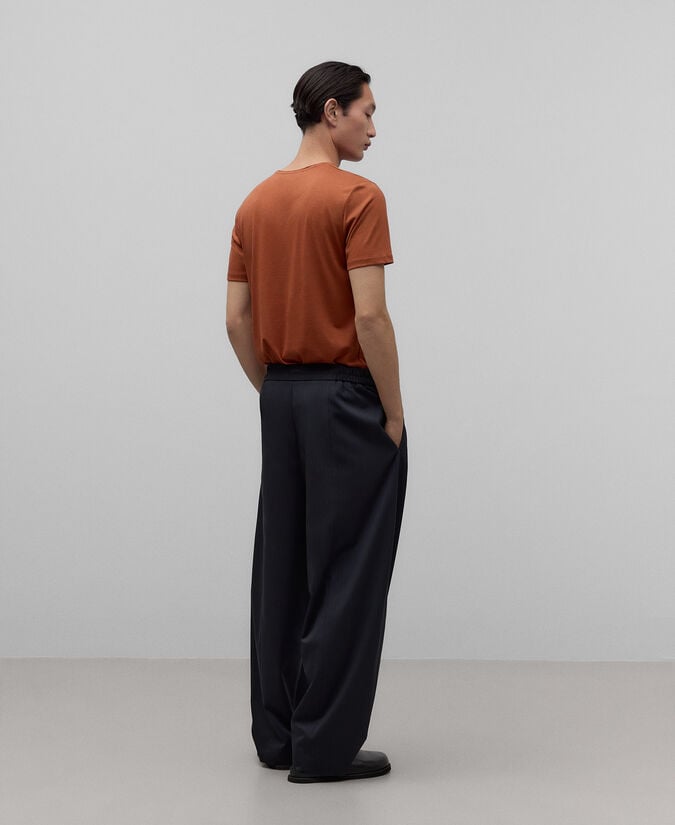 Adolfo Dominguez Camiseta Lyocell Y Algodón Hombre