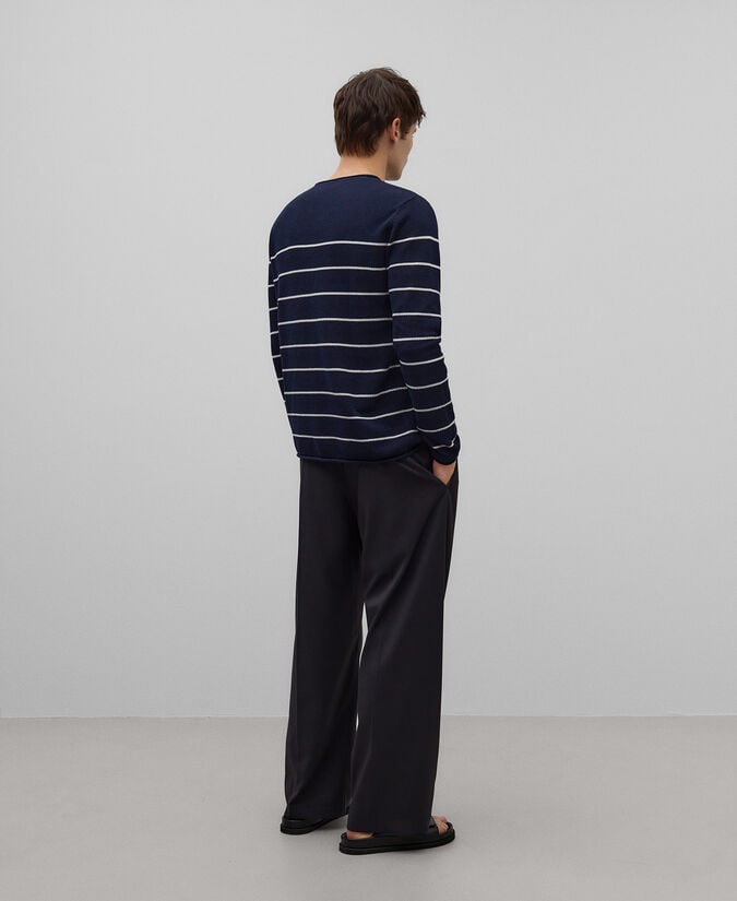 Adolfo Dominguez Camiseta Punto Estructura Hombre