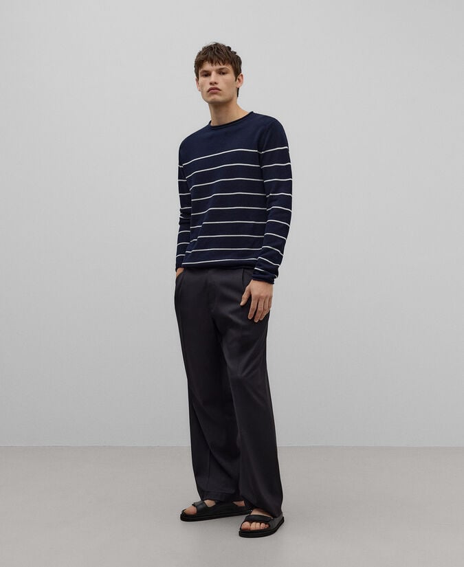 Adolfo dominguez Camiseta punto estructura hombre