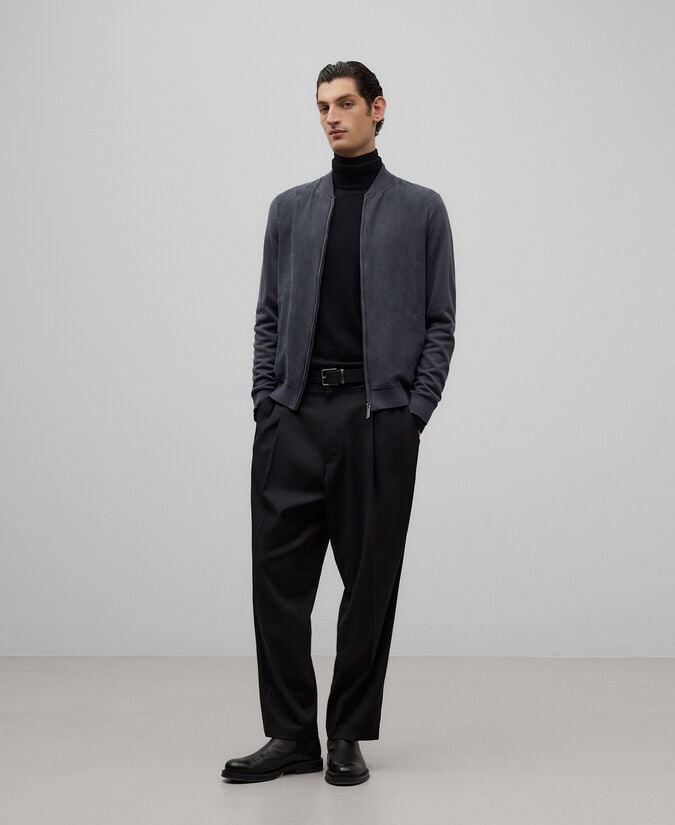 Adolfo dominguez Cárdigan algodón antelina hombre