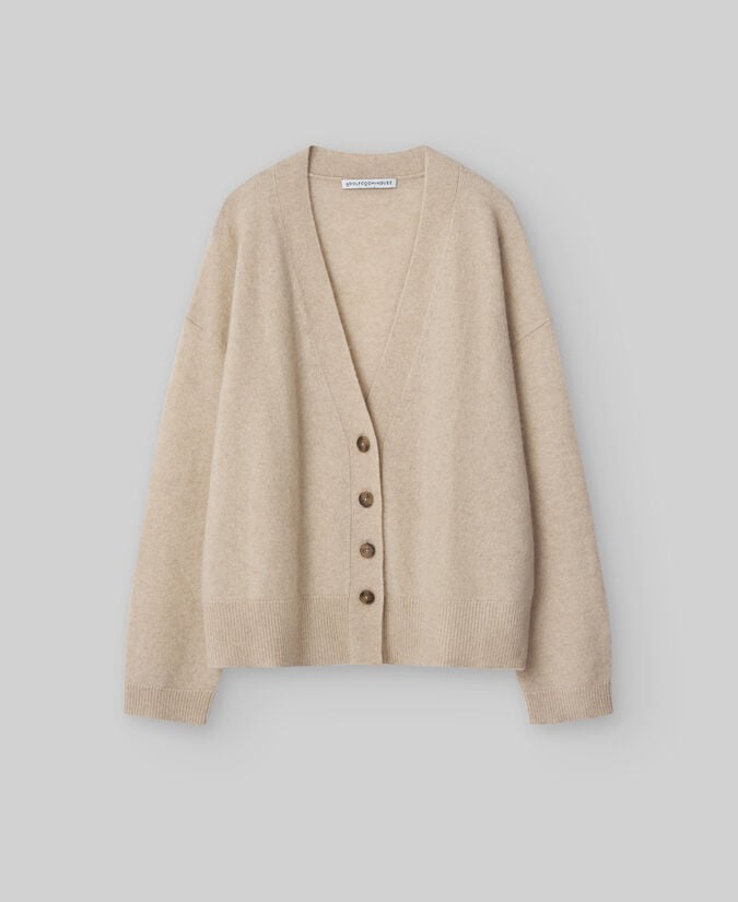 Adolfo Dominguez Cárdigan Amplio Cashmere Mujer