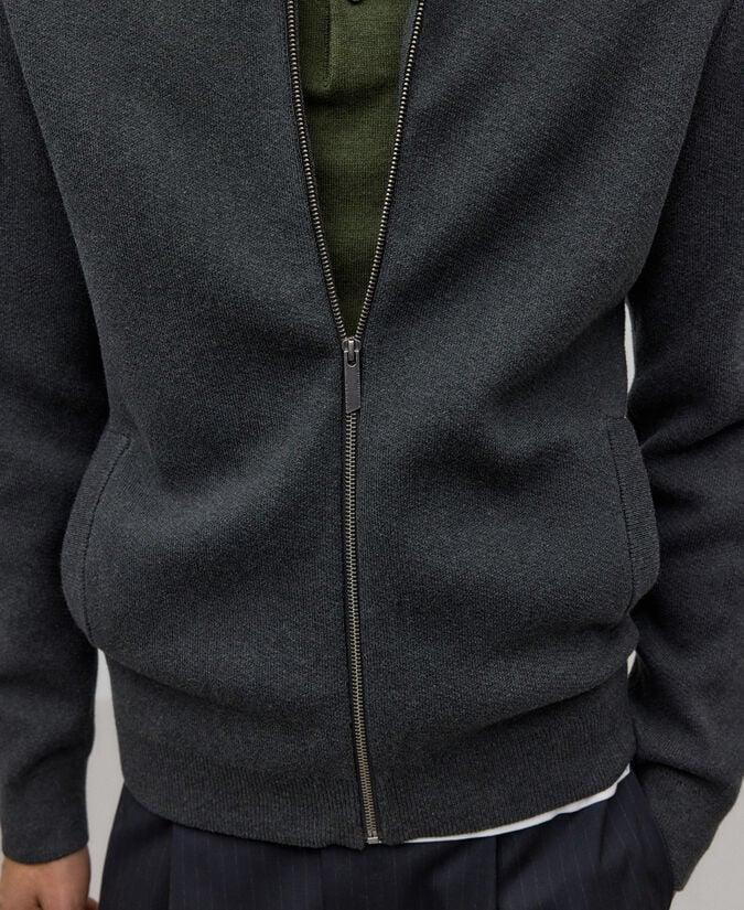 Adolfo Dominguez Cárdigan Cuello Bomber Hombre