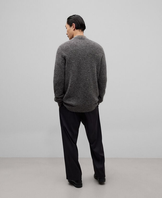 Adolfo Dominguez Cárdigan Punto Con Alpaca Hombre