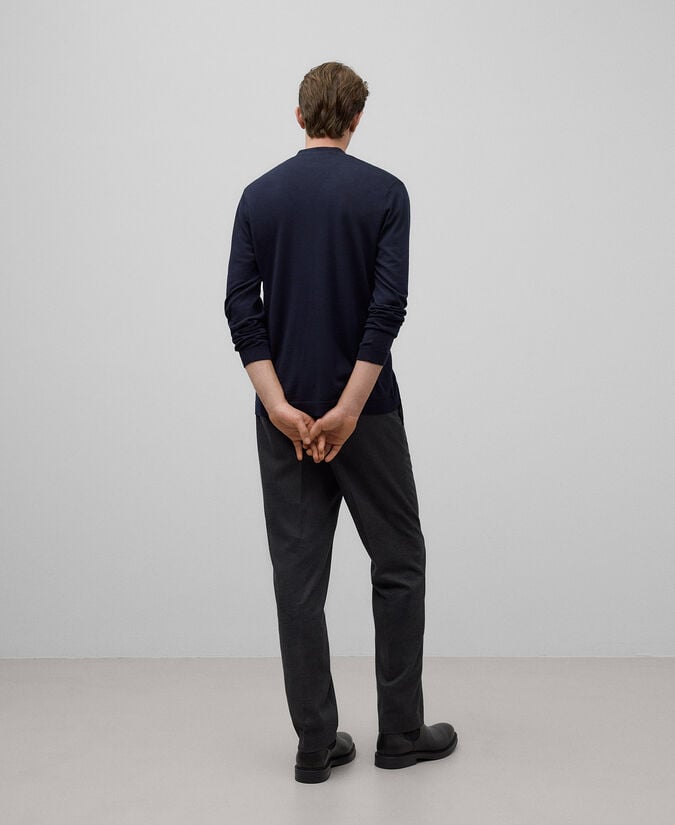 Adolfo Dominguez Cárdigan Punto Con Alpaca Hombre