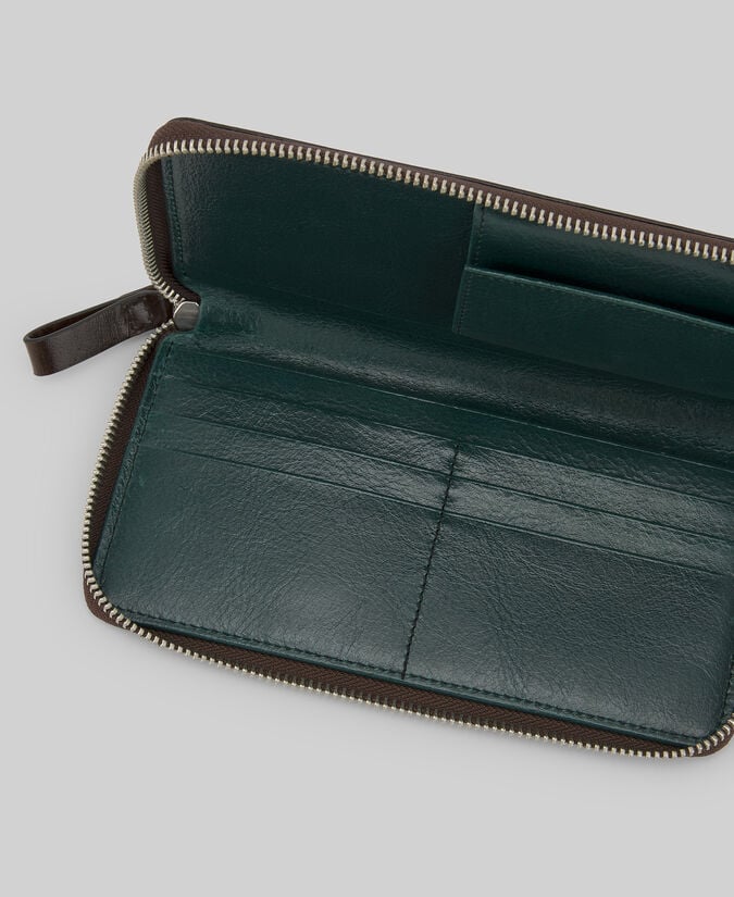 Adolfo dominguez Cartera grande piel brillo mujer