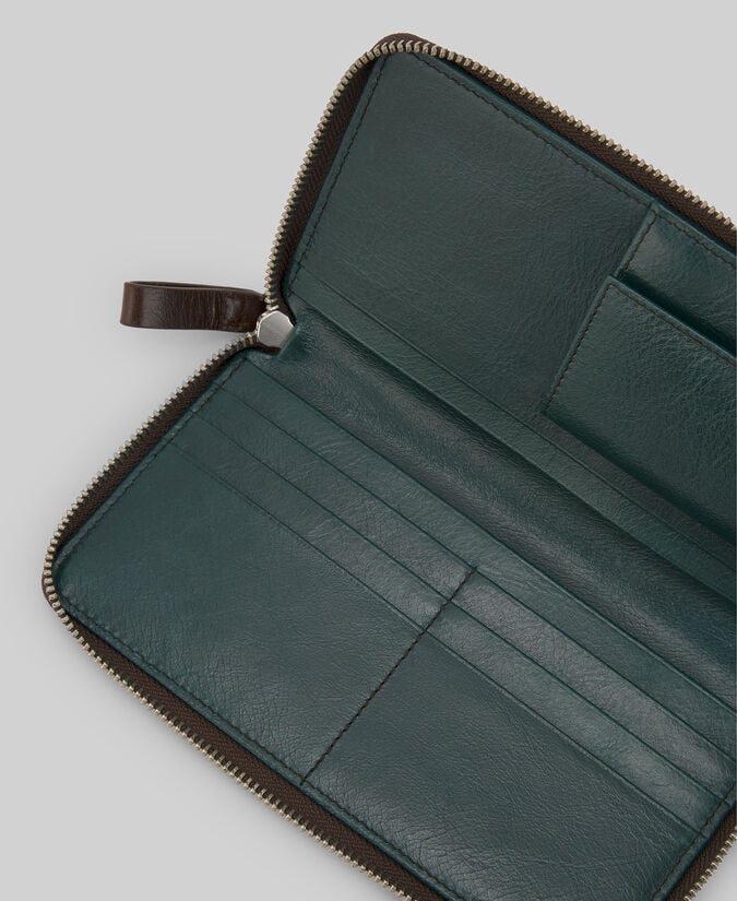 Adolfo dominguez Cartera grande piel brillo mujer