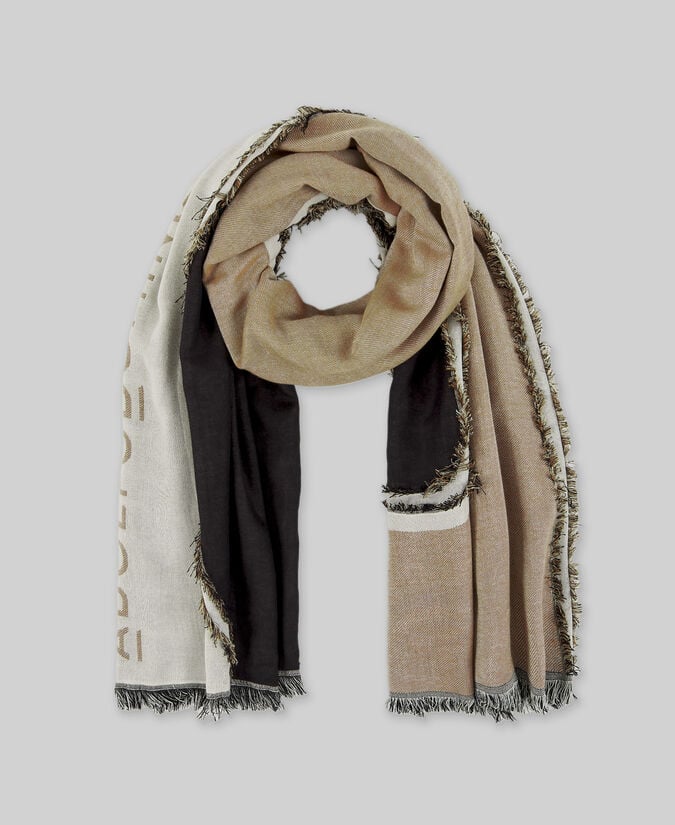 Adolfo Dominguez Chal Estampado Desflecado Mujer