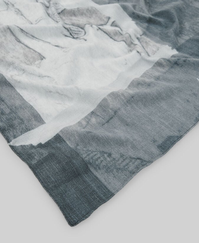 Adolfo Dominguez Chal Estampado Jarrón Mujer