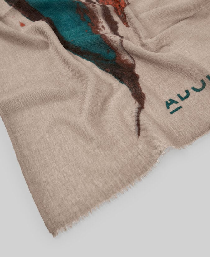 Adolfo Dominguez Chal Estampado Lana Merino Mujer