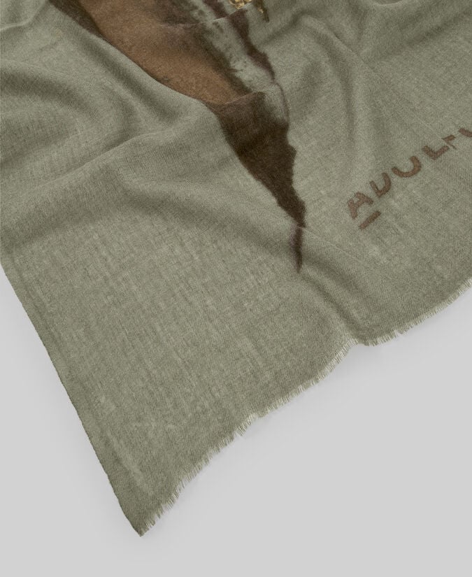 Adolfo Dominguez Chal Estampado Lana Merino Mujer