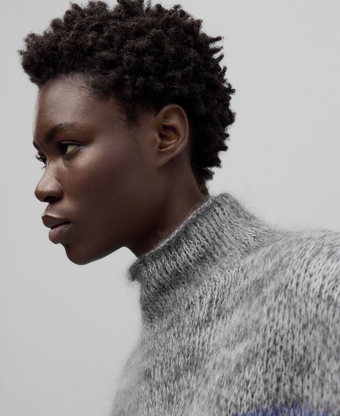 Adolfo Dominguez Chaleco Degradado Punto Mujer