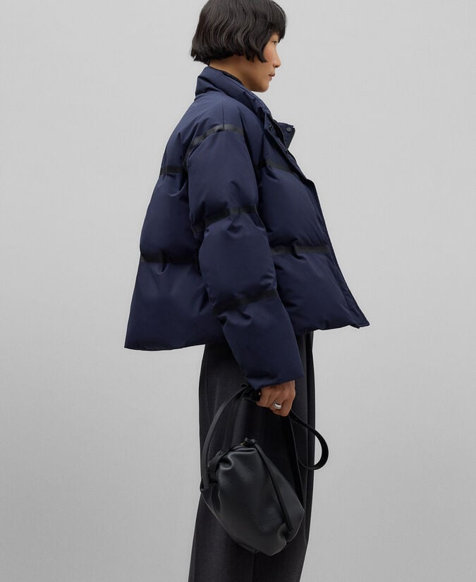 Adolfo Dominguez Chaqueta Acolchada Bicolor Mujer