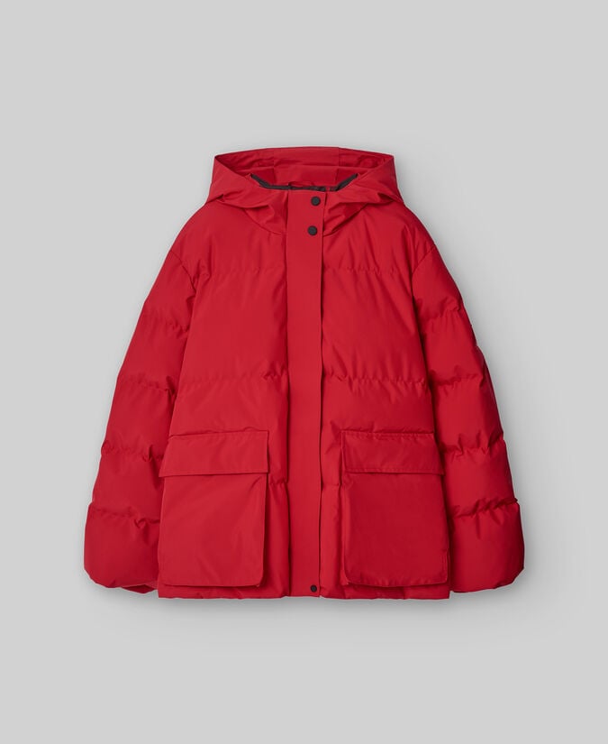 Adolfo Dominguez Chaqueta Acolchada Capucha Mujer