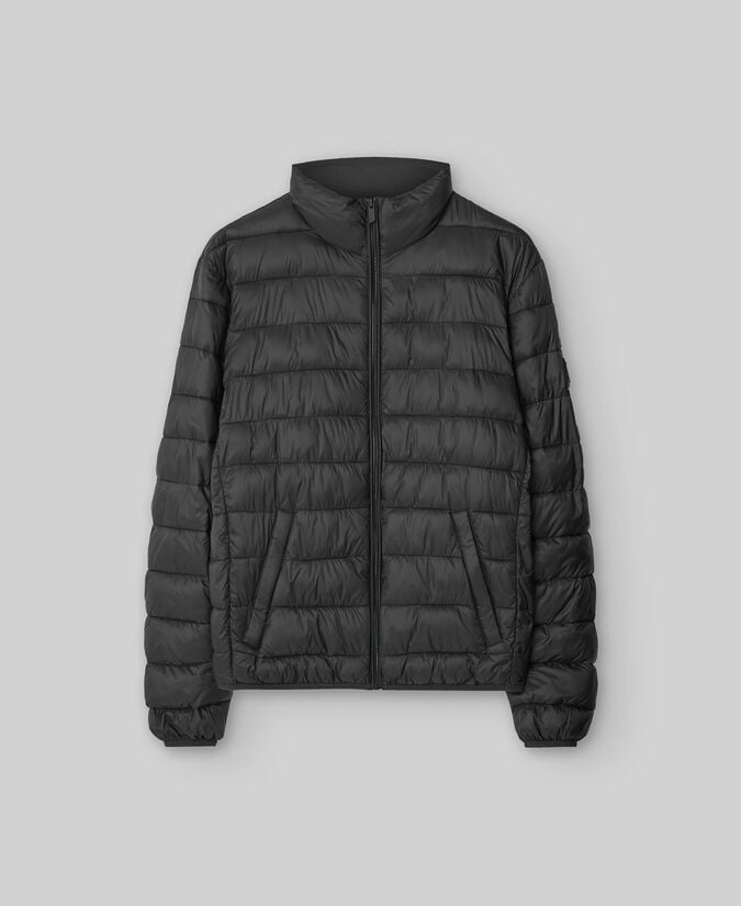 Adolfo Dominguez Chaqueta Acolchada Negra Hombre