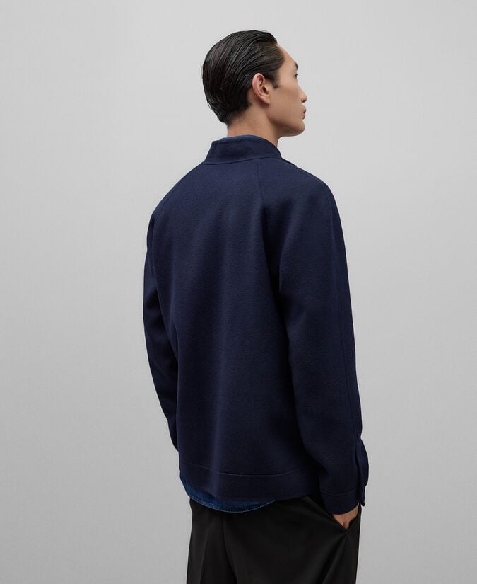 Adolfo Dominguez Chaqueta Azul Marino Hombre