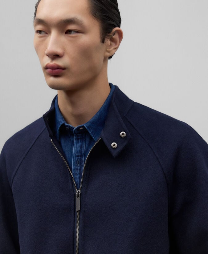 Adolfo Dominguez Chaqueta Azul Marino Hombre