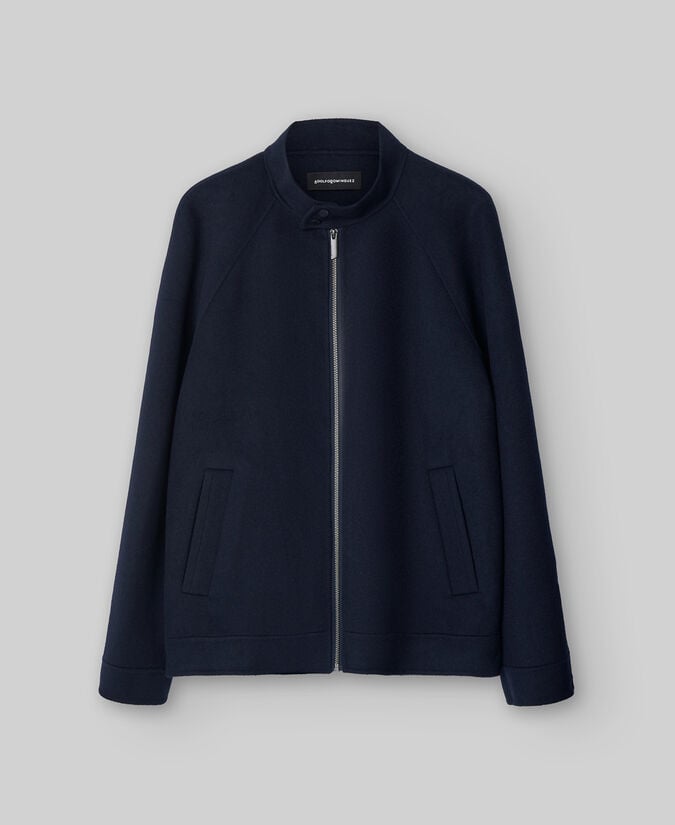 Adolfo Dominguez Chaqueta Azul Marino Hombre