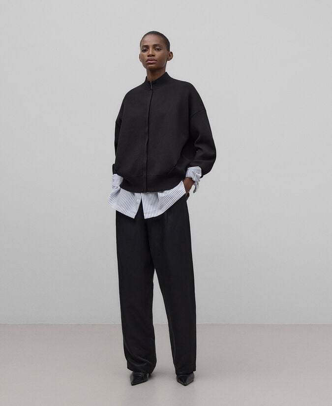 Adolfo dominguez Chaqueta corta punto mujer