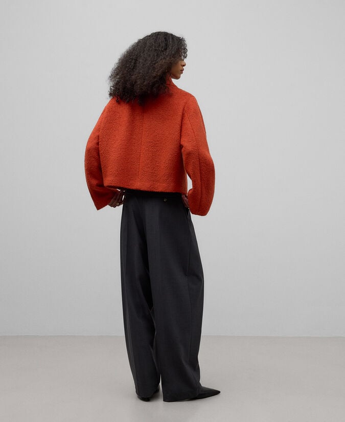 Adolfo Dominguez Chaqueta Corta Textura Mujer