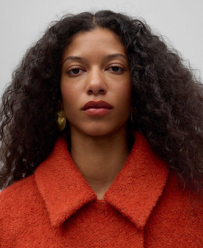 Adolfo Dominguez Chaqueta Corta Textura Mujer