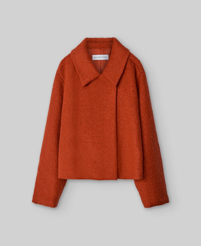 Adolfo Dominguez Chaqueta Corta Textura Mujer