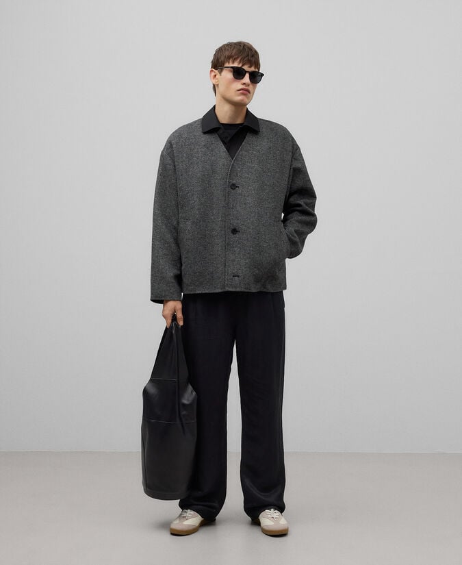 Adolfo dominguez Chaqueta doble capa hombre
